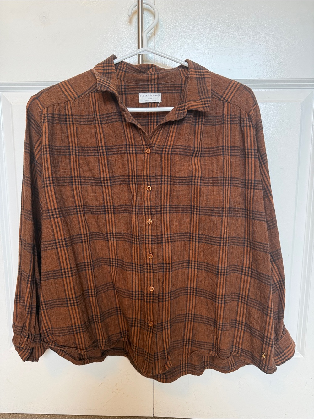 Des Petits Hauts button up sz S